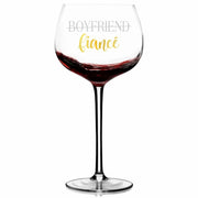 TOBYOVU Fiancé Wine Glass 16oz FIANCÉ Proposal Anniversary Gift for Him
