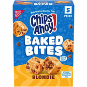 BestBy01/26 Chips Ahoy Baked Bites Blondie Vanilla 5x1.5oz Snack Packs