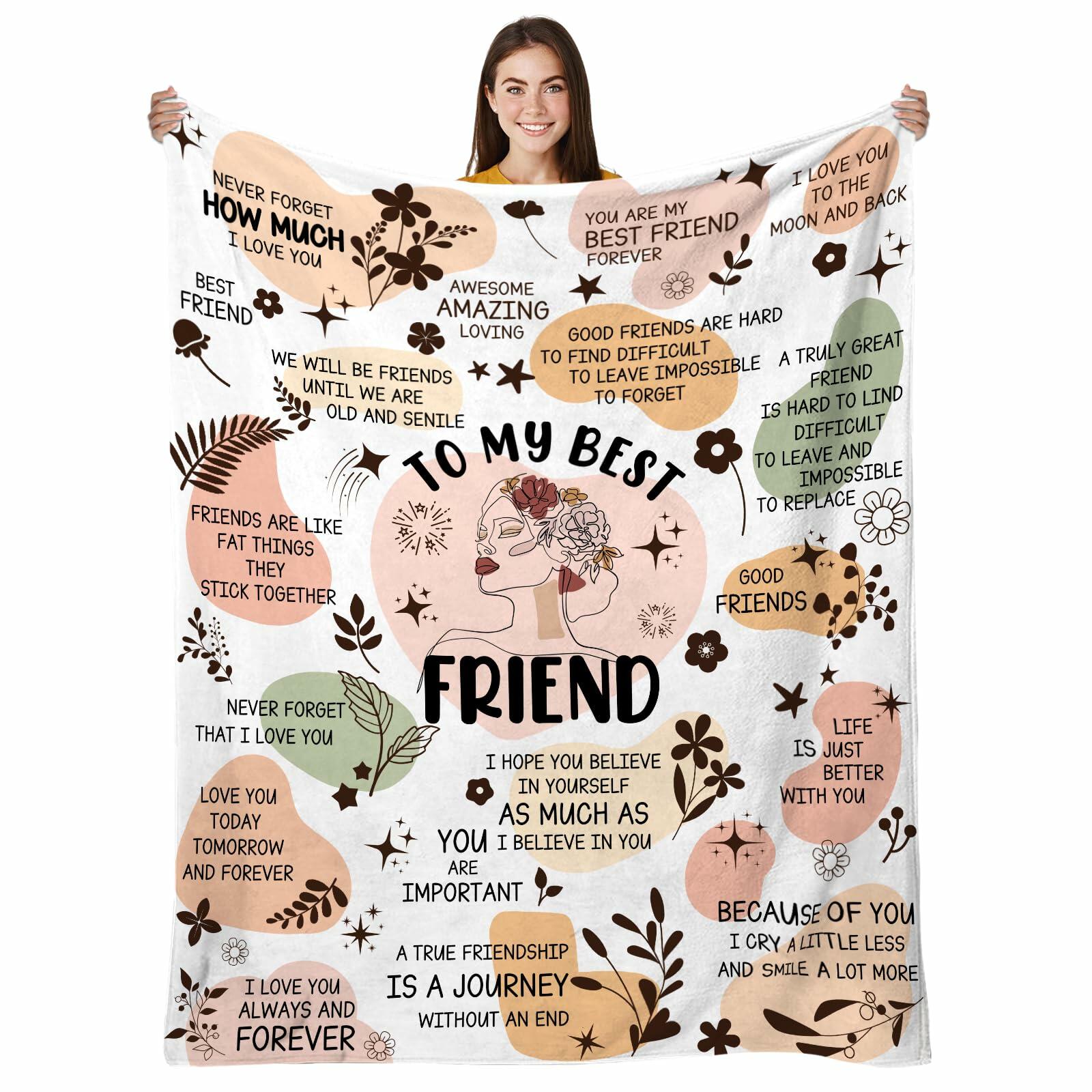 HEIFAM Bible Affirmations Blanket Inspirational Christian Gift 60x80