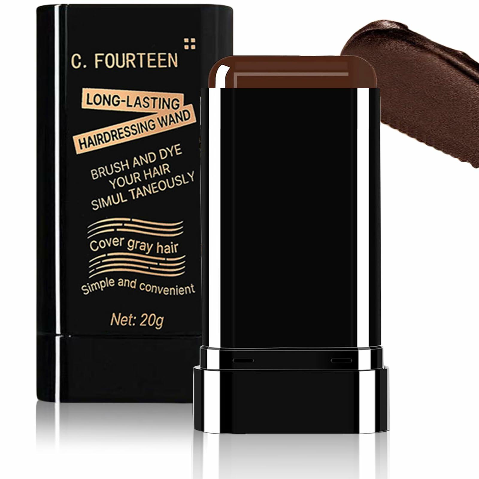 Vienflona Safe and Convenient Comb Hair Dye Gray Coverage Waterproof Coffee 03