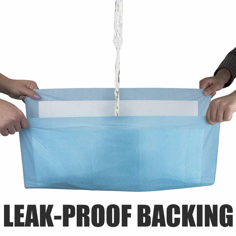 BV Puppy Pads Leak-Proof 100 Count 22x22 Absorbent Odor Control 6-Layer