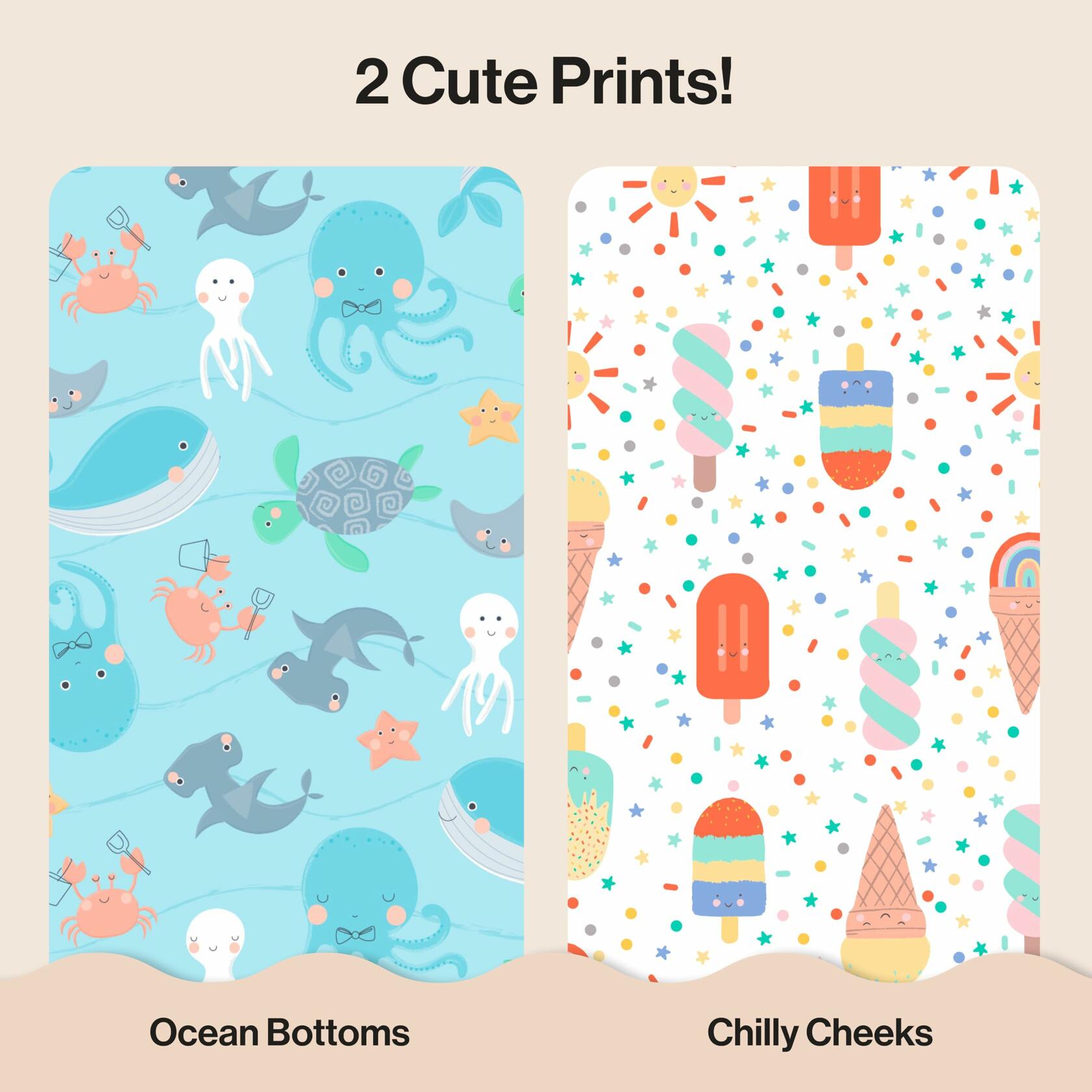 Honest Company Comfort Dry Diapers Ocean Bottoms Chilly Cheeks 78 Count Size 1