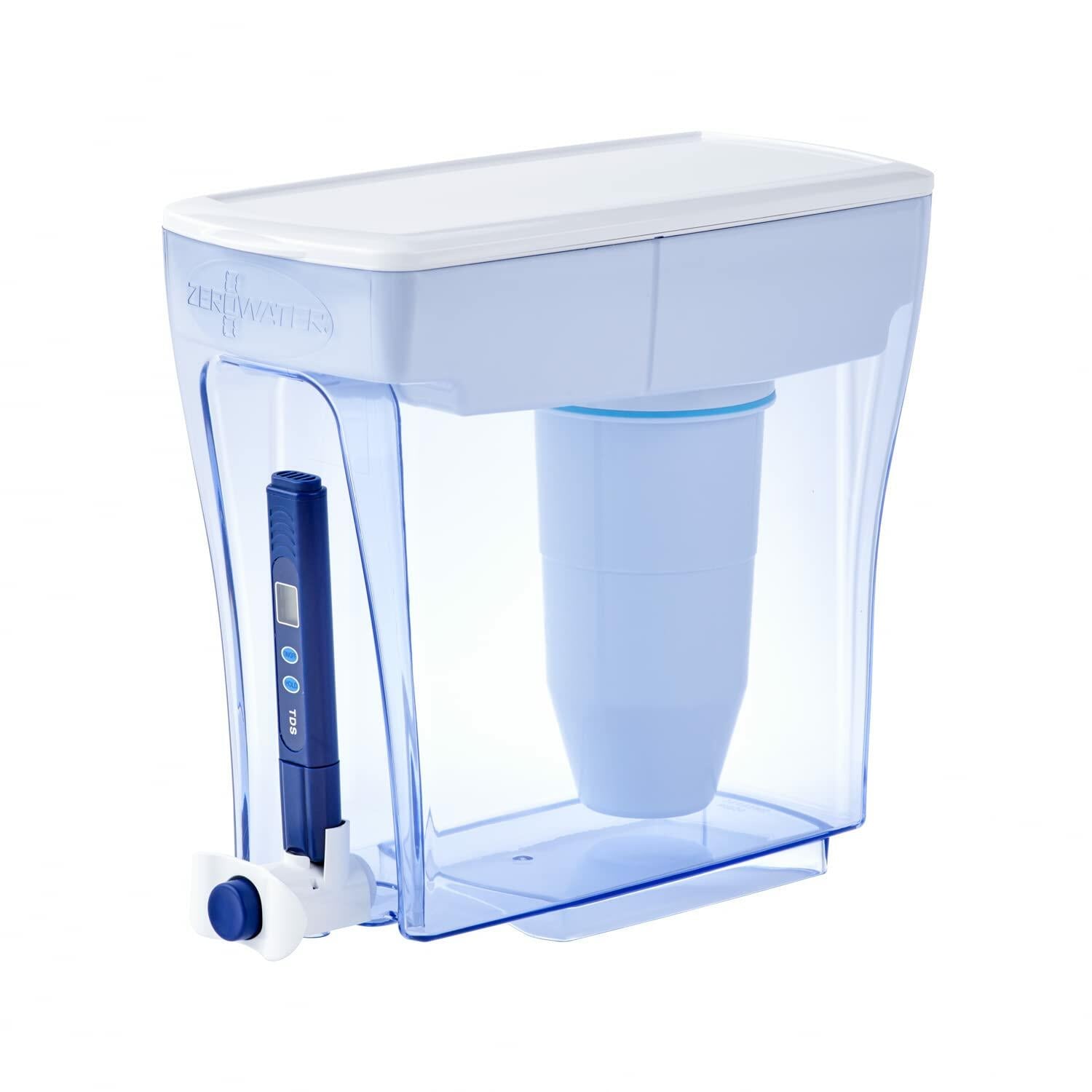 ZeroWater 20-Cup Ready-Pour 5-Stage Water Filter Dispenser IAPMO Certified