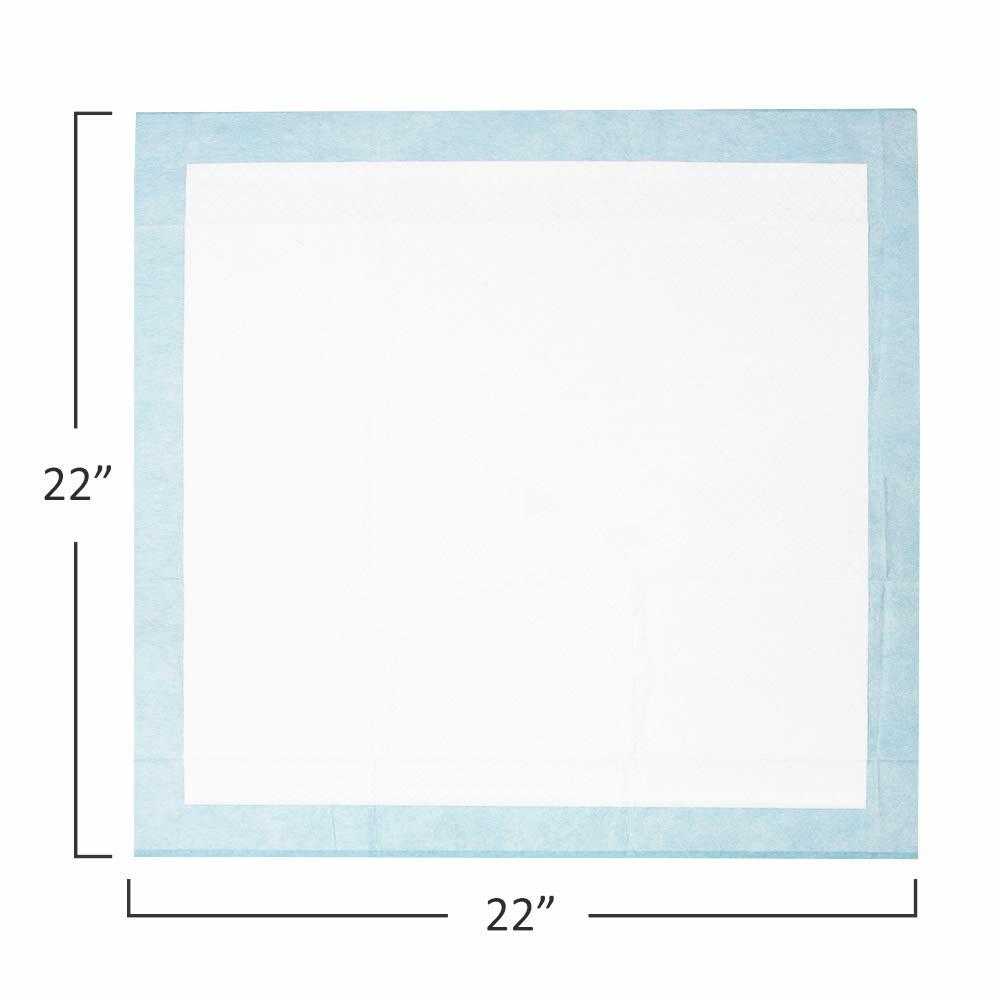 BV Puppy Pads Leak-Proof 100 Count 22x22 Absorbent Odor Control 6-Layer