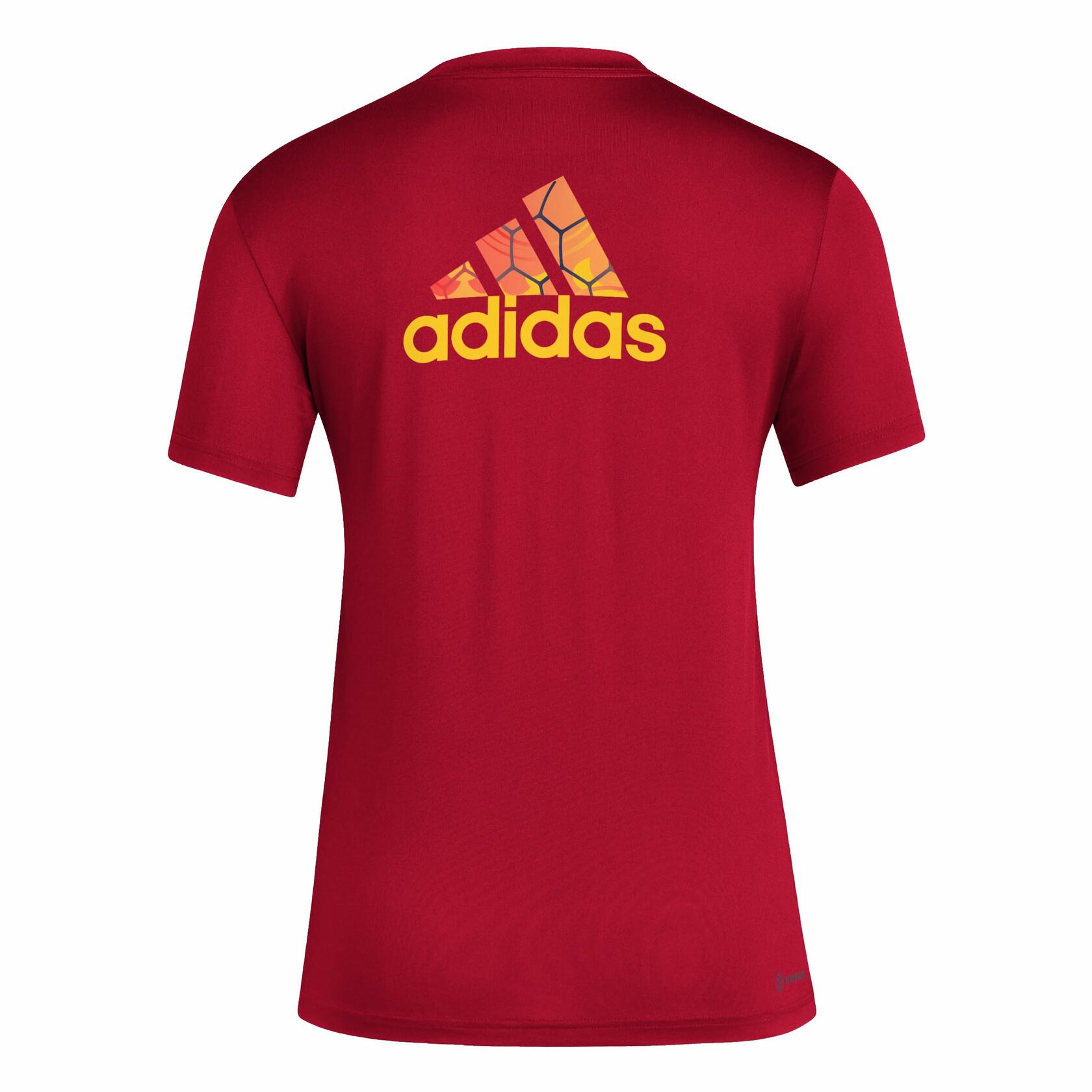 adidas Women Real Salt Lake Pre-Game T-Shirt Team Victory Red XL Tall