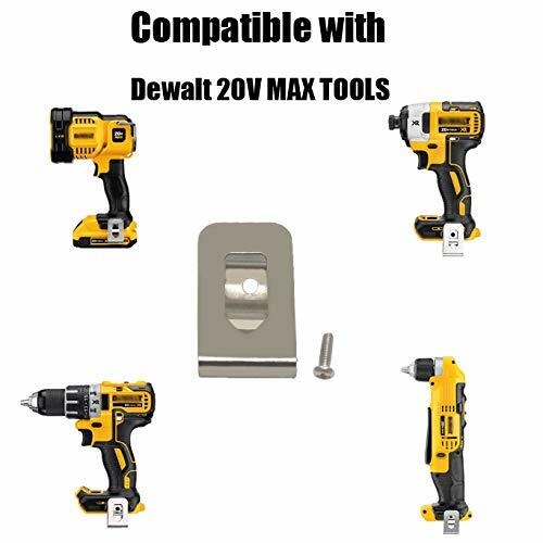 SKCMOX Replacement Belt Clip Hook for Dewalt 20V Max Tools 5 Pack