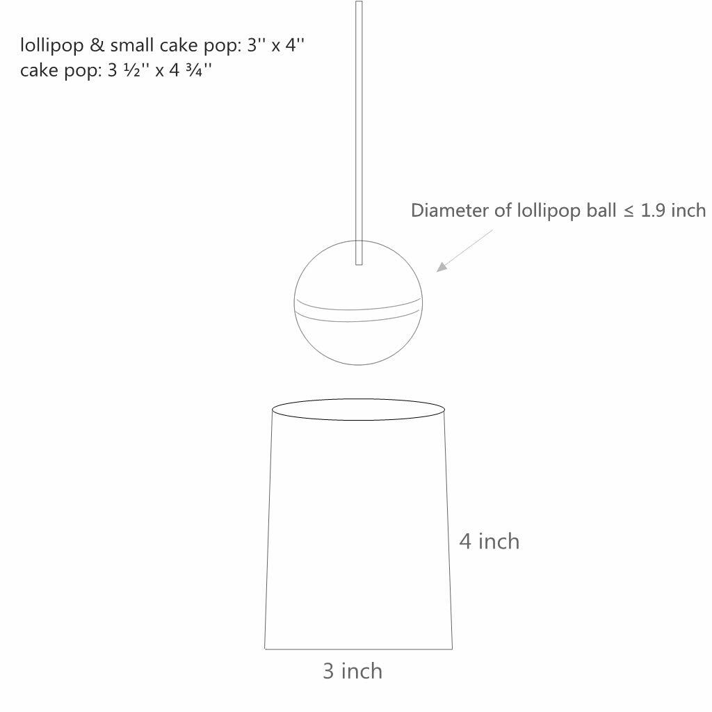 BakeBaking Clear Treat Cello Bags 3x4 with Ties 400 Count OPP Plastic