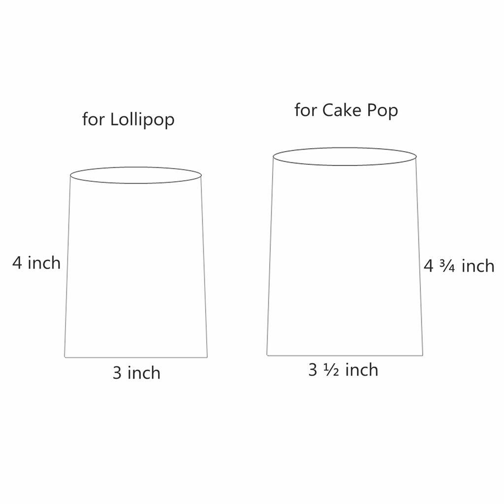 BakeBaking Clear Treat Cello Bags 3x4 with Ties 400 Count OPP Plastic