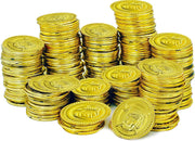 The Dreidel Company St. Patrick's Pirate Gold Coins Plastic Party Favors 500Pack