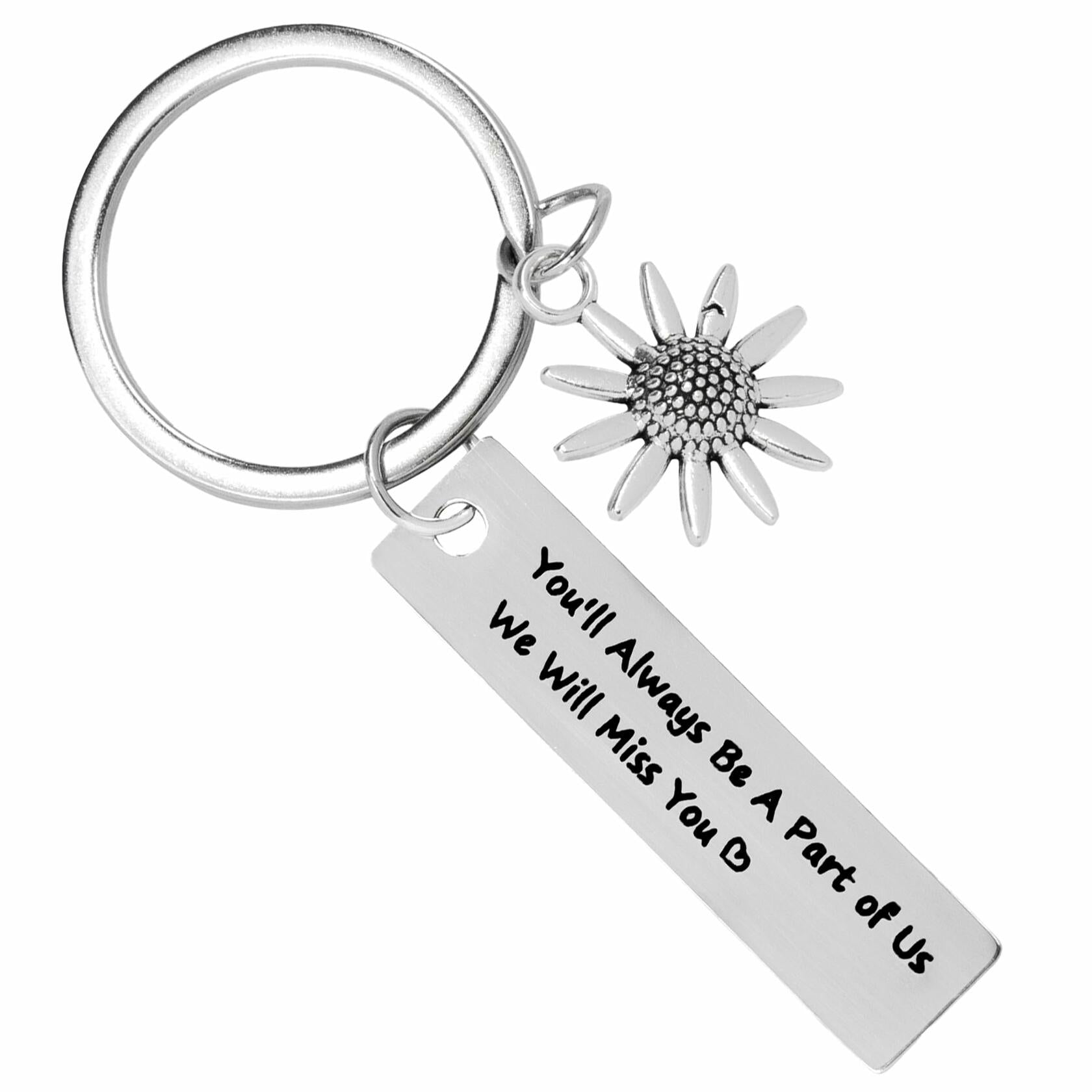 Morycraft Retirement Keychain Gifts For Women 2024 Farewell Keepsake