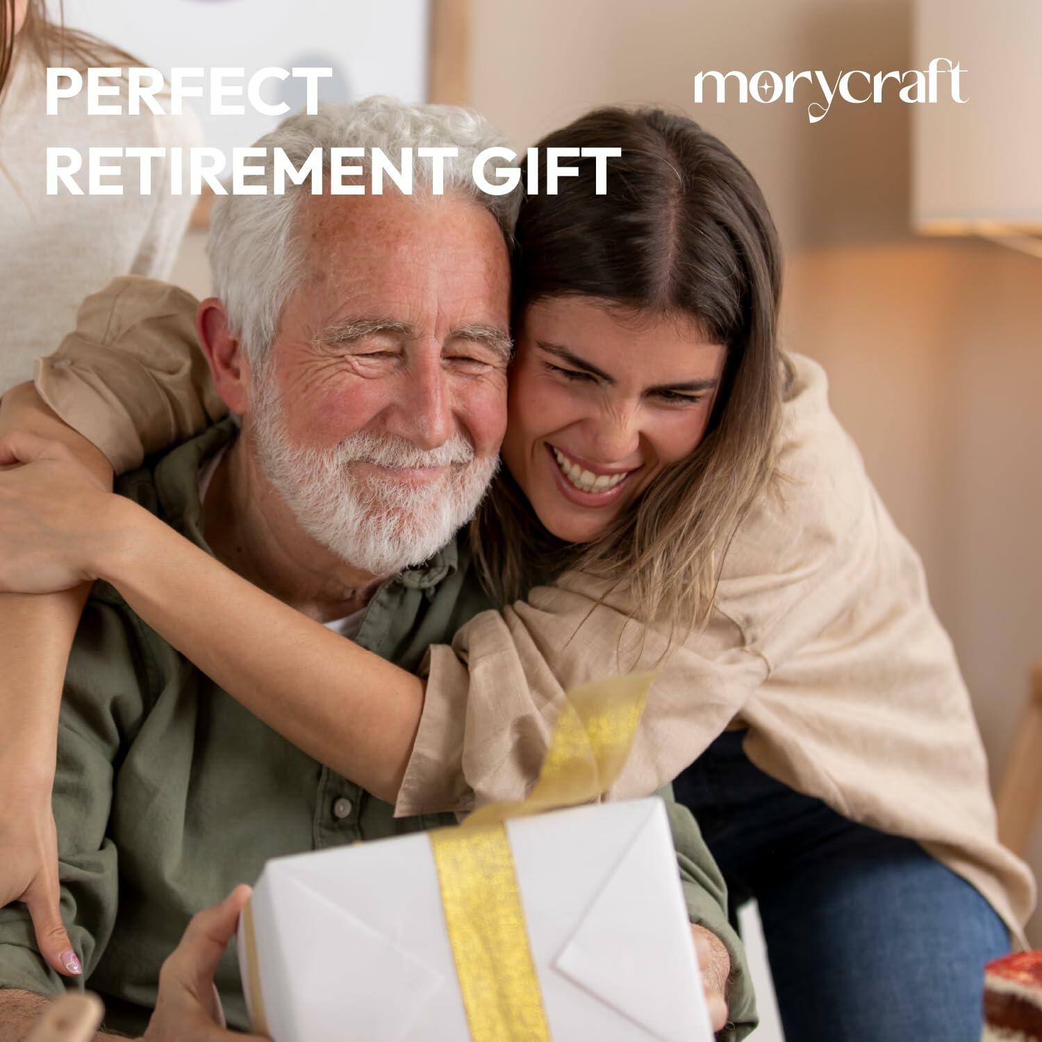 Morycraft Retirement Keychain Gifts For Women 2024 Farewell Keepsake