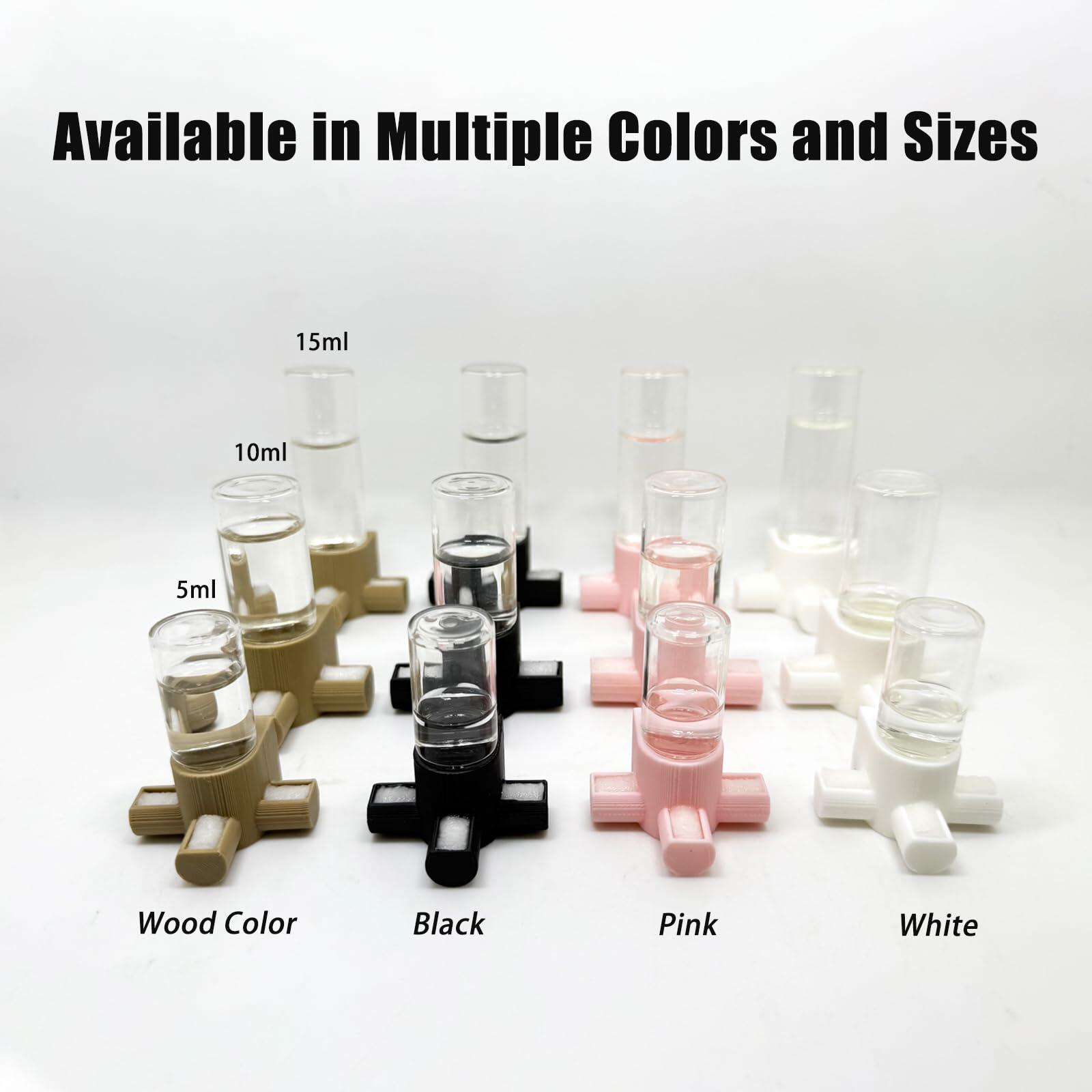 Daerky Jumping Spider Water Dispenser Magnetic Hanging Feeder Pink 15ML