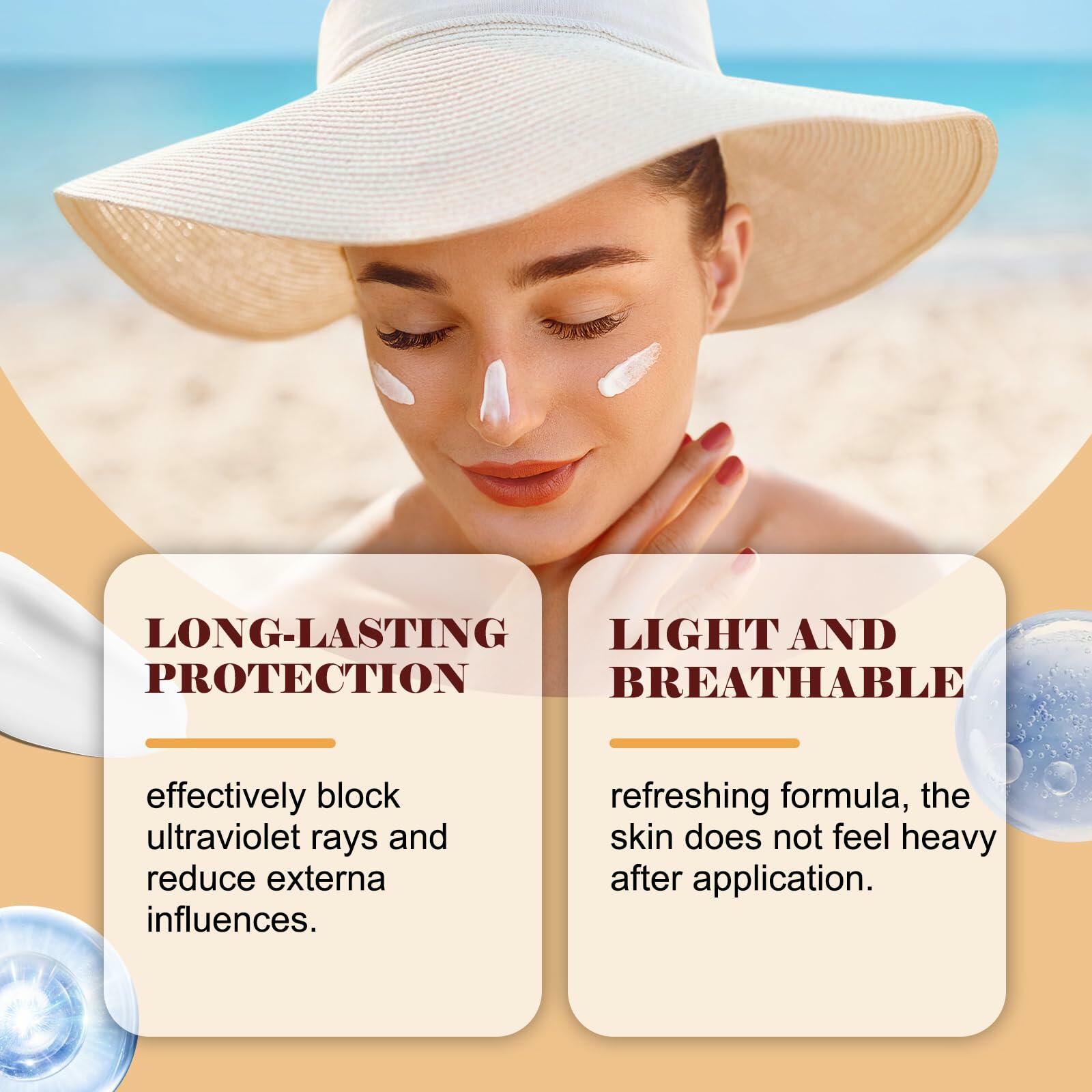 Tealloe Mineral Tallow Sunscreen SPF 50+++ Organic Natural Beef Tallow 3 Fl Oz