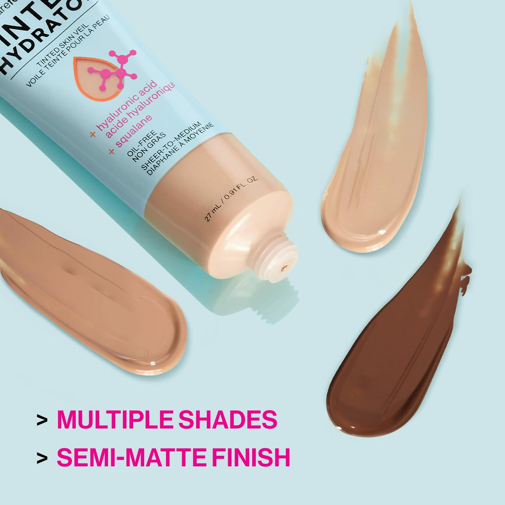 wet n wild Bare Focus Tinted Hydrator Medium Deep Semi-Matte Buildable 0.91oz