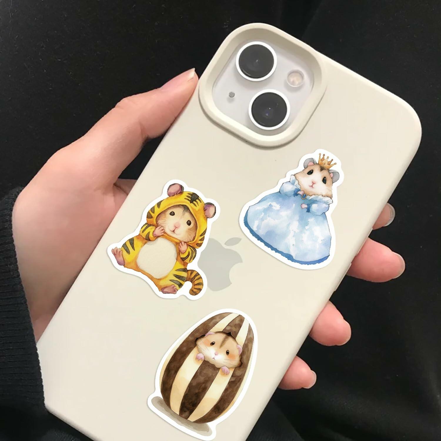 Gxizlba Cute Shark Stickers 50Pcs Vinyl Cartoon Ocean Animal Decals