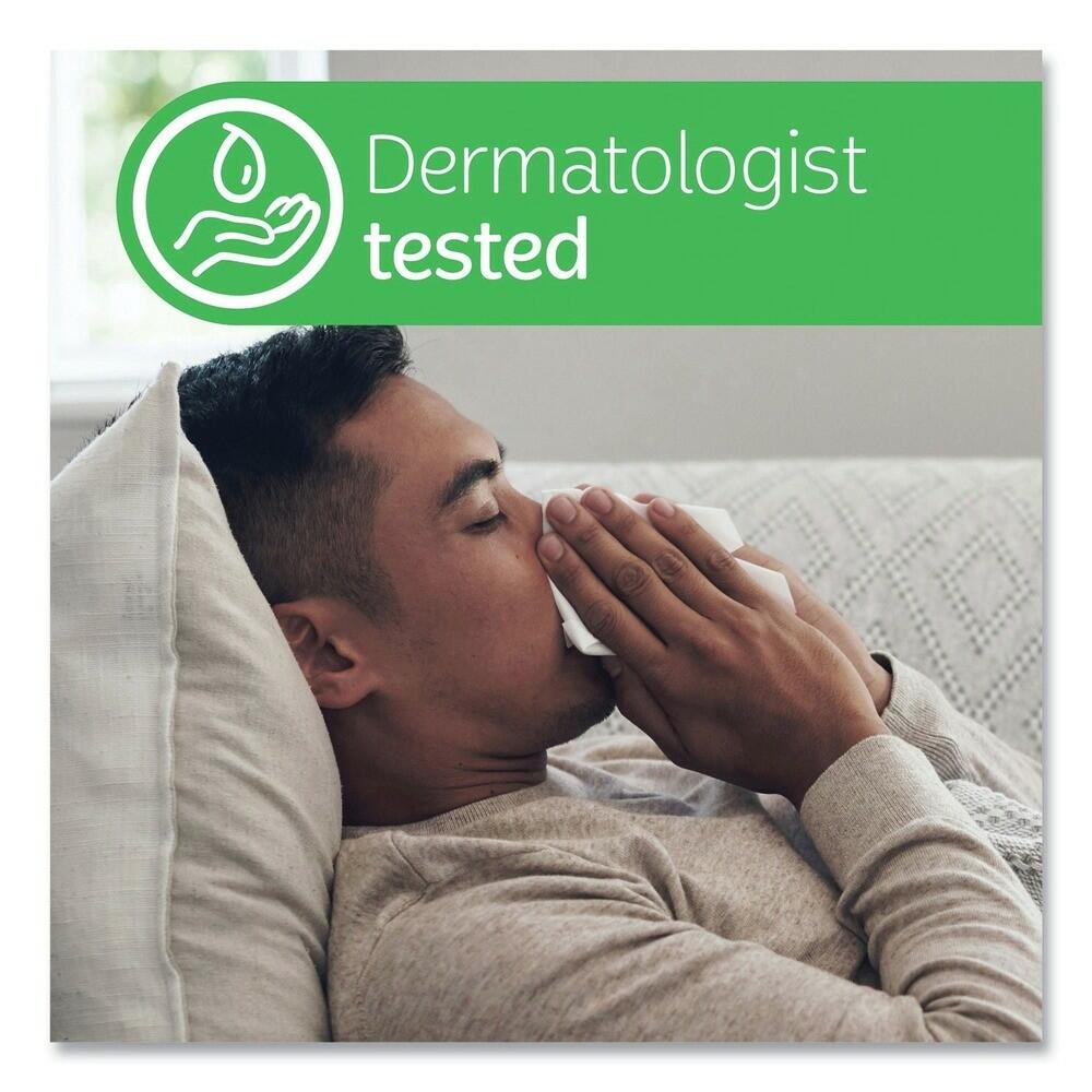 Kleenex 3-Ply Lotion Facial Tissue White 8 Count 54289