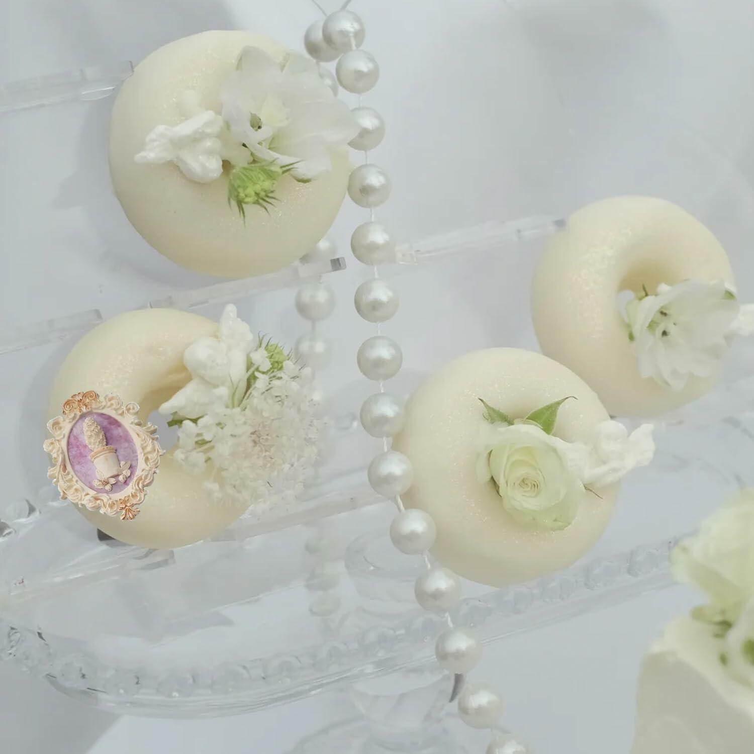 CANYANGMOLD Baroque Photo Frame Silicone Mold Gray 0.39x3.18x2.87in 1 Pc