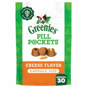 BestBy02/29 Greenies Pill Pockets Large Dog Treats Cheese Flavor 7.9oz