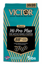 BestBy01/26 VICTOR Super Premium Hi-Pro Plus Dog Food 30% Protein 5lbs