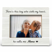 FONDCANYON Meme Grandma Nana Rustic Photo Frame 5x7 Inch