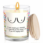 iAOVUEBY Your Chariot Awaits Lavender Soy Wax Candle 7oz Birthday Gift