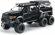 Ming You Monster Trucks F150 Die-Cast Metal Toy Car Black 1/24 Scale Sound Light