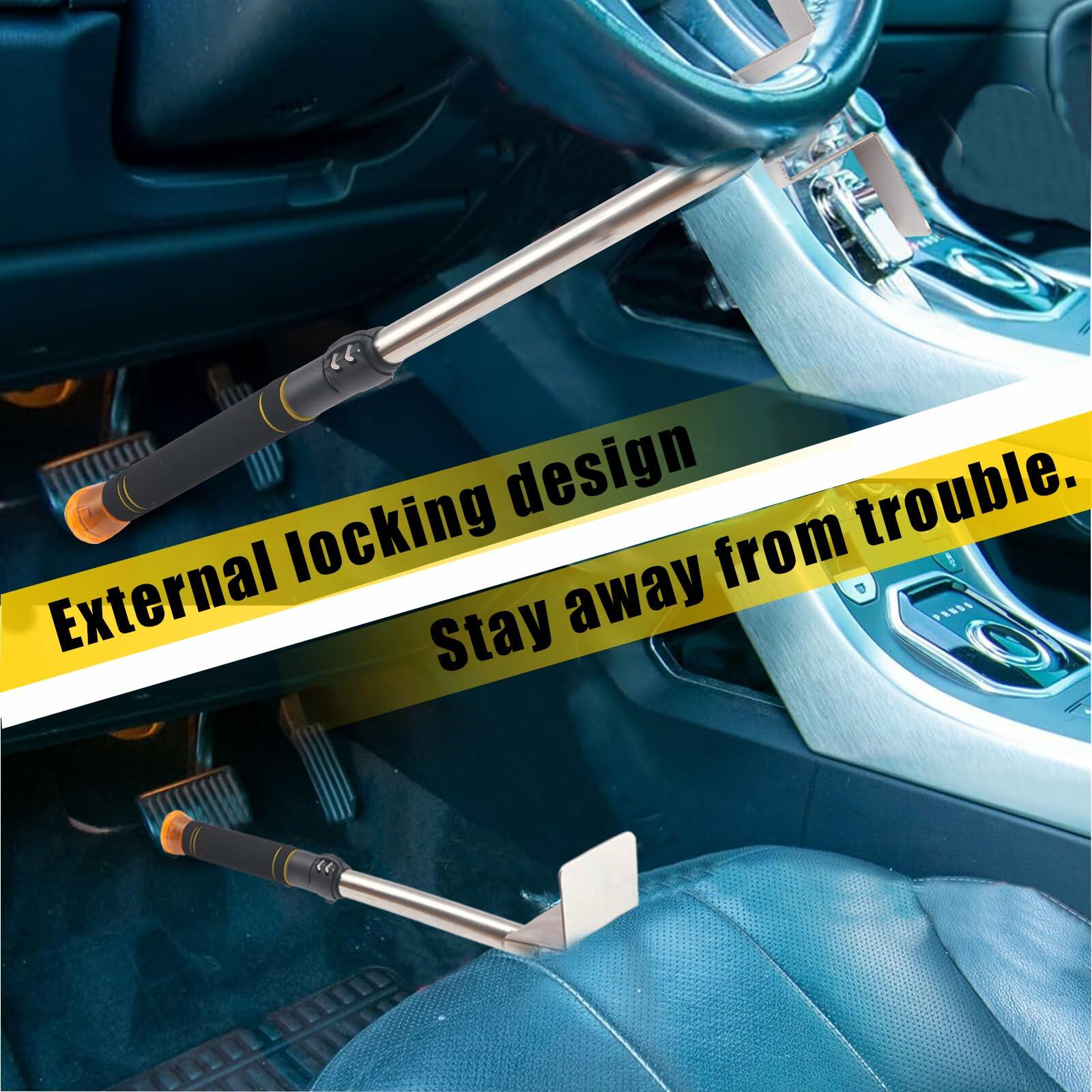 UEGHNS Adjustable Truck Brake Pedal Depressor Tool 19-32in Stainless Steel
