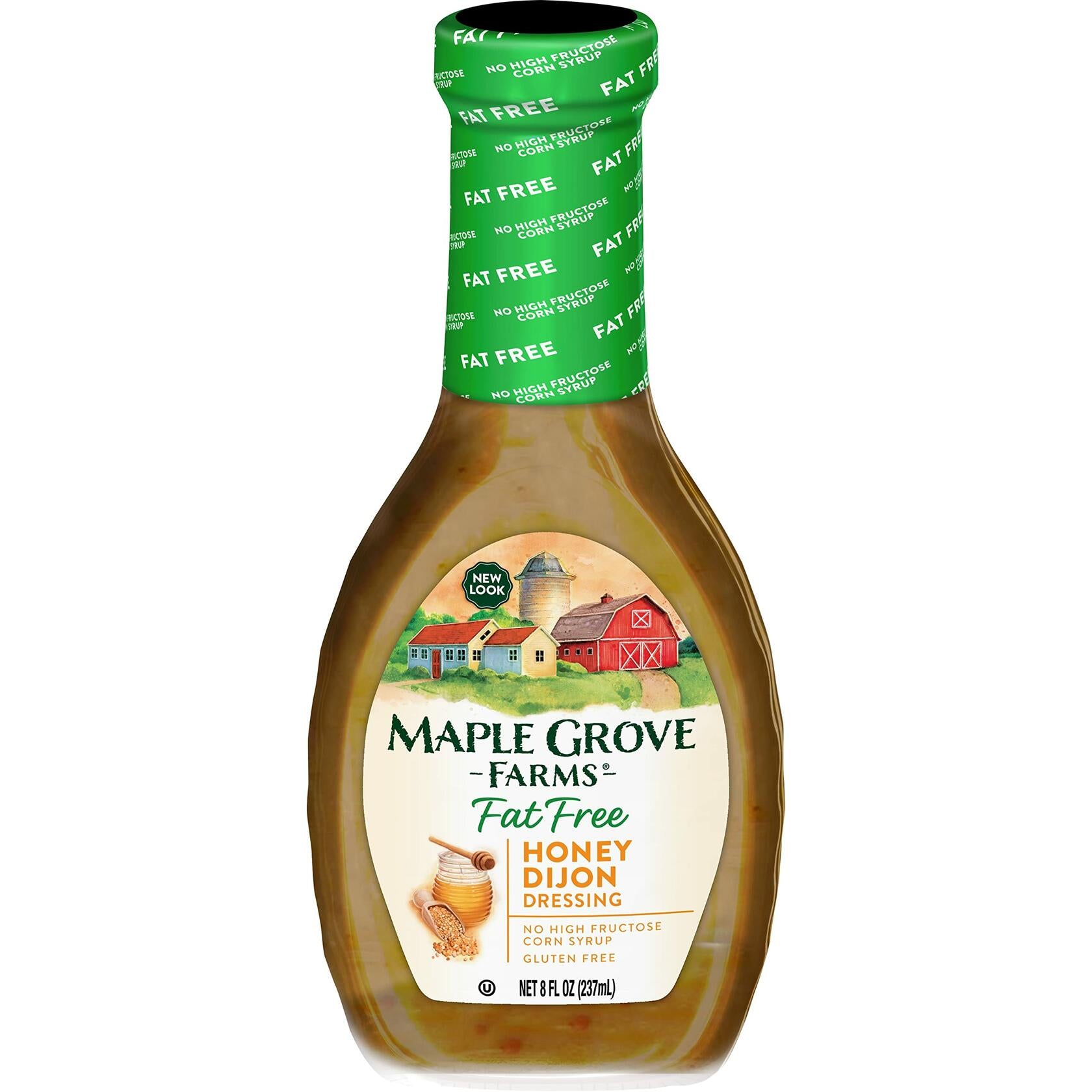 Maple Grove Farms Fat Free Honey Dijon Dressing 8 oz