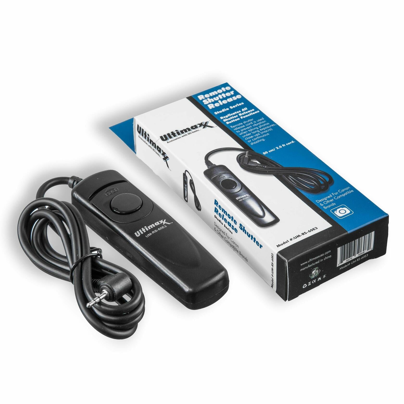 Ultimaxx Remote Shutter Release Control for Canon Rebel T6i T5 T3i EOS 700D