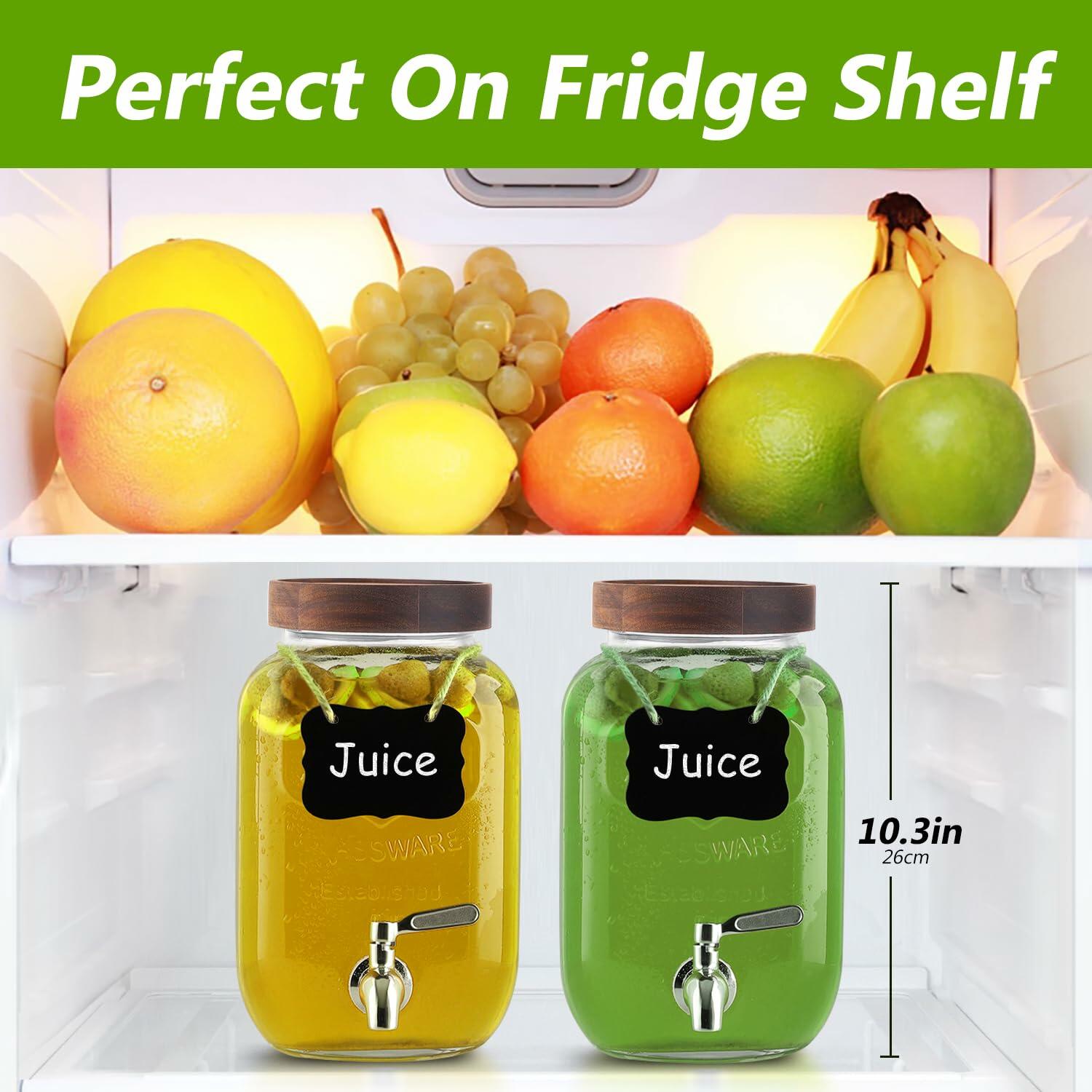 1 Gallon Drink Dispenser with Spigot 18/8 Stainless Steel Airtight Leakproof