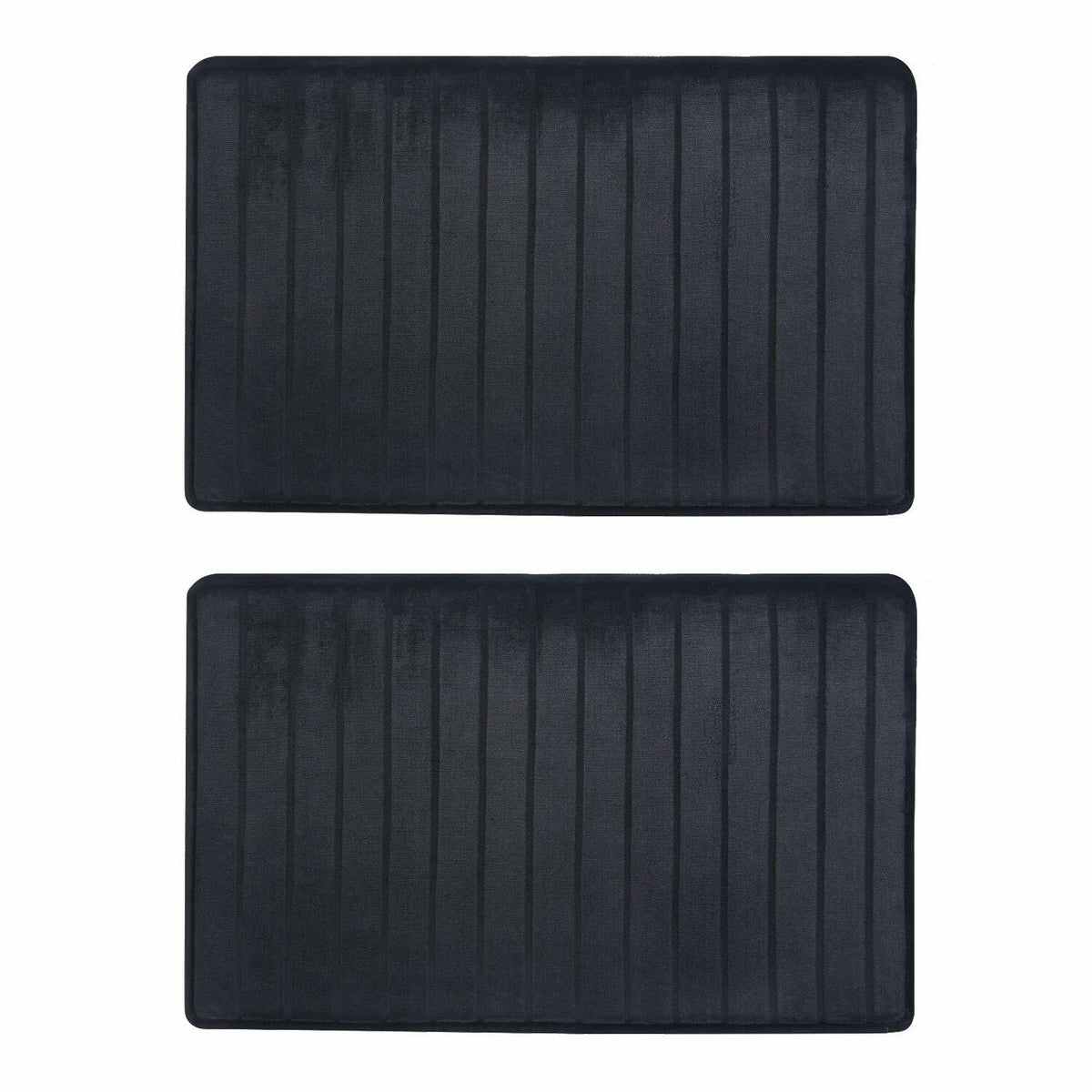 Bedsure Nonslip Memory Foam Bath Mat Set - Absorbent, Super Soft Cozy Microfiber