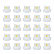 Rawolp Spray Paint Caps Replacement Aerosol Can White 25pcs