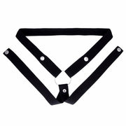Generic Multi Functional Elastic Exercise Training Belt Black Fitness Device