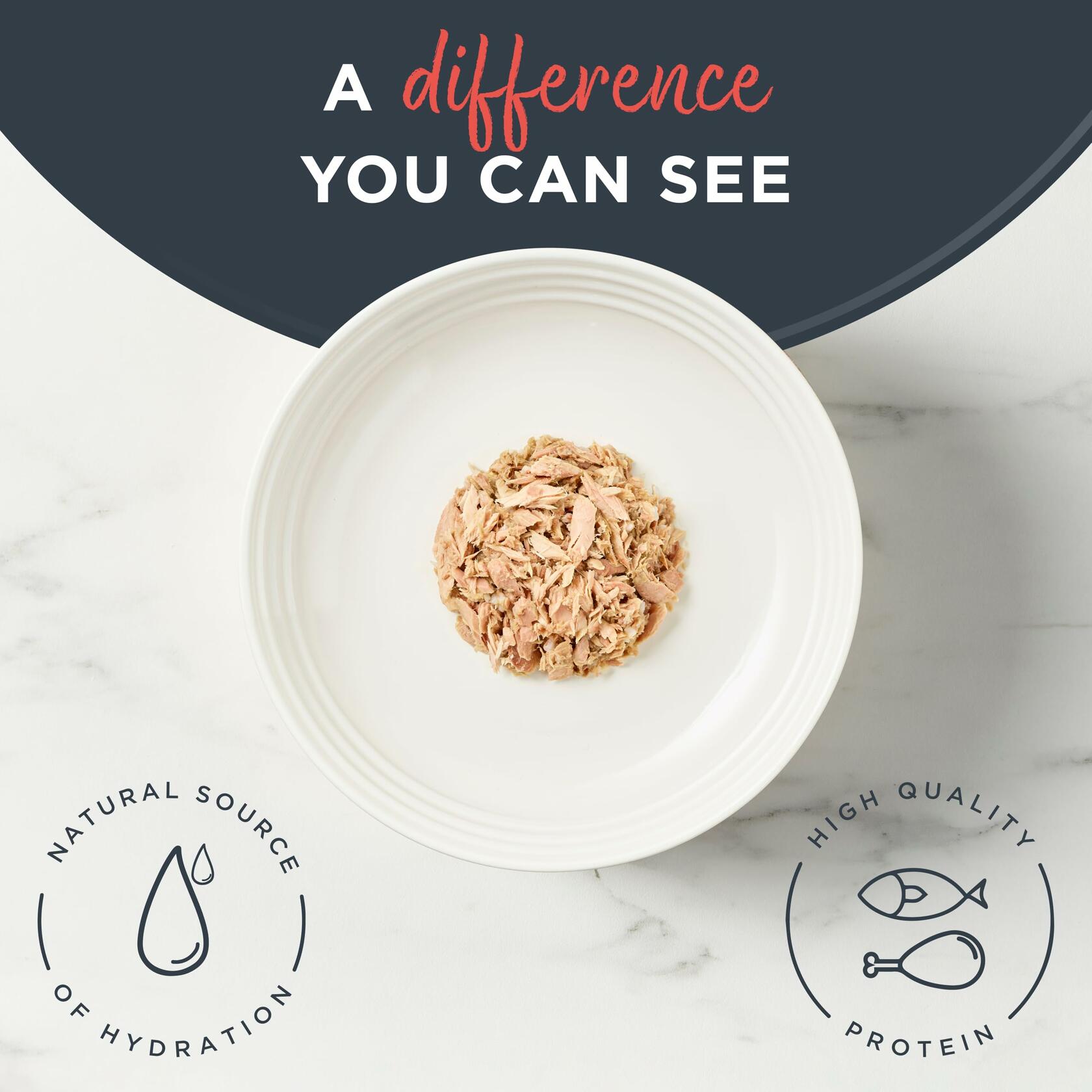 Reveal Natural Wet Cat Food Tuna w/ Crab Grain Free 24 x 2.47oz Cans