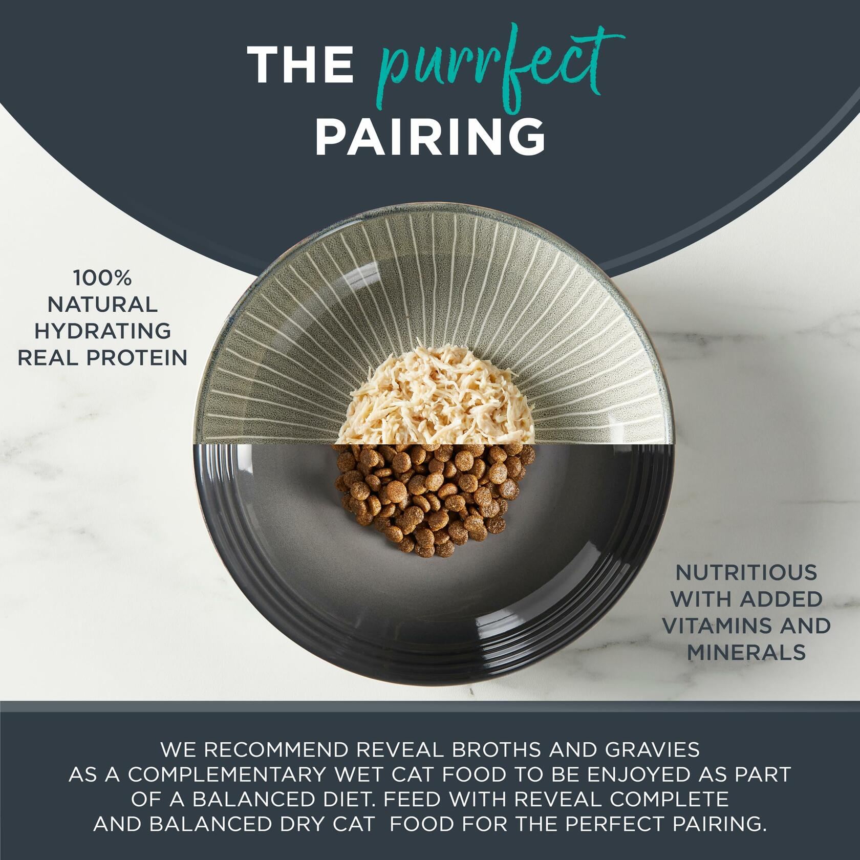 Reveal Natural Wet Cat Food Tuna w/ Crab Grain Free 24 x 2.47oz Cans