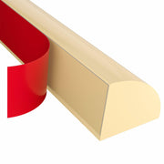 Risunpet Flexible Rubber Quarter Round Molding Peel & Stick Bathtub Trim 155in