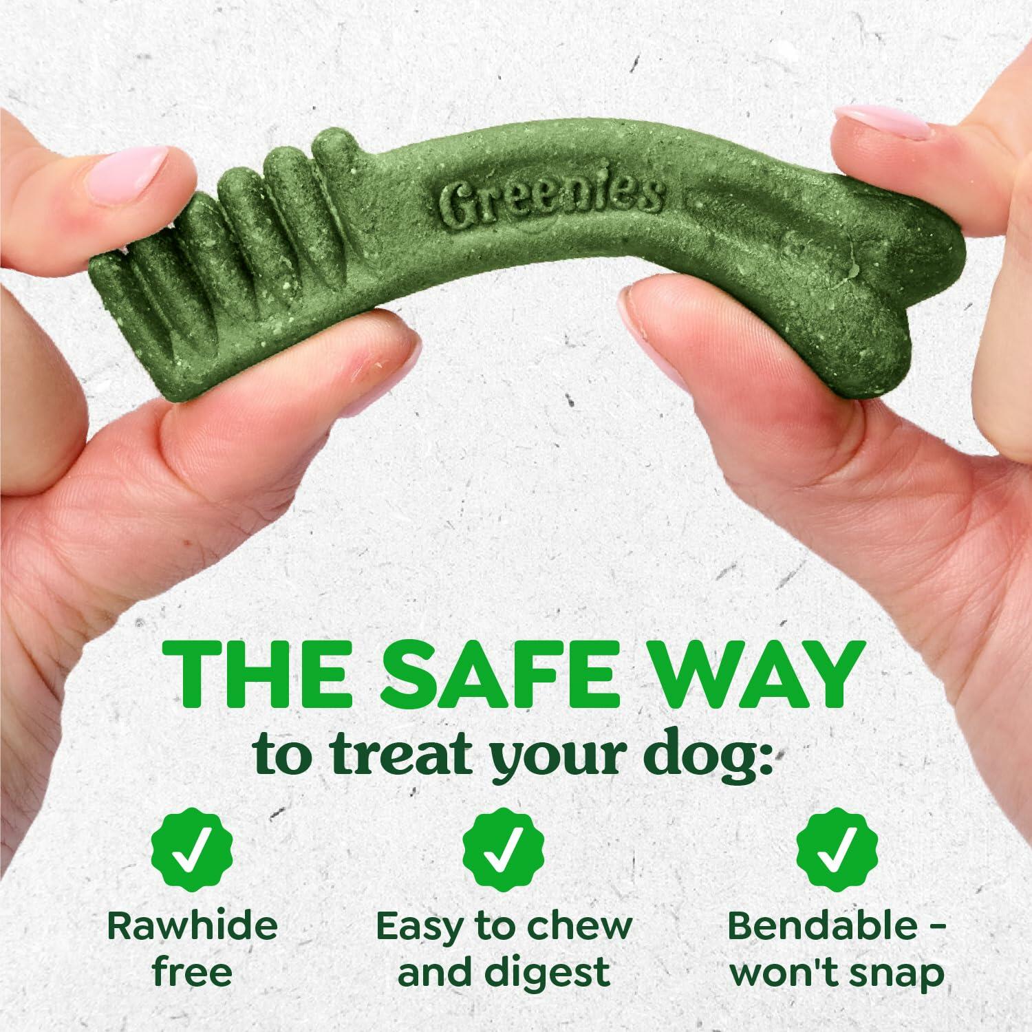 Greenies Adult Natural Dental Dog Treats Petite Original Flavor 120 Treats