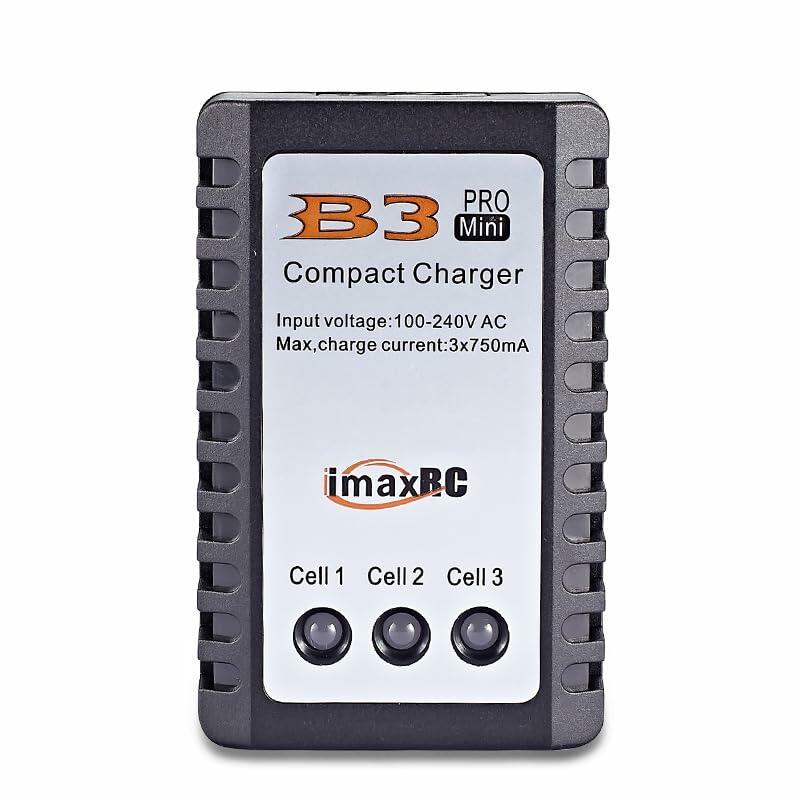 BUBUCAM B3 RC LiPo 2S-3S Battery Balancer Charger 7.4V-11.1V Compact