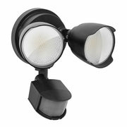 CELAVY 15W LED Security Light Motion Sensor Outdoor IP65 Black Dual Head