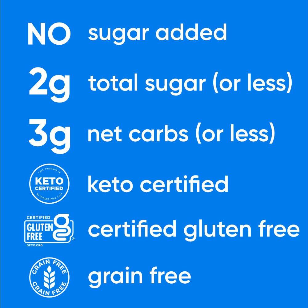 NuTrail Nut Granola Variety Pack No Sugar Added Gluten Free Keto 8oz 6 Count