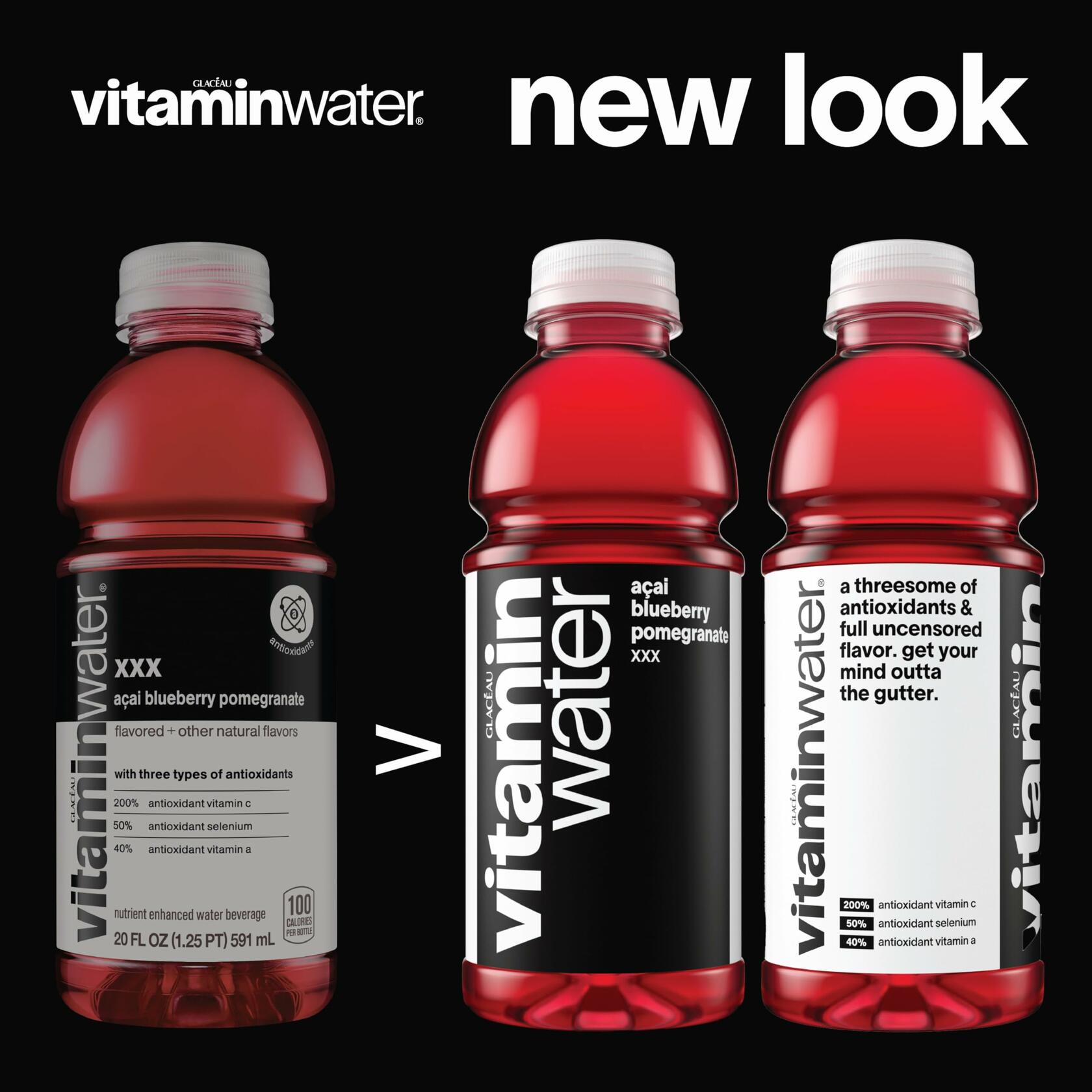 vitaminwater Focus Kiwi Strawberry Nutrient Enhanced Water Beverage 20oz 12 Pack