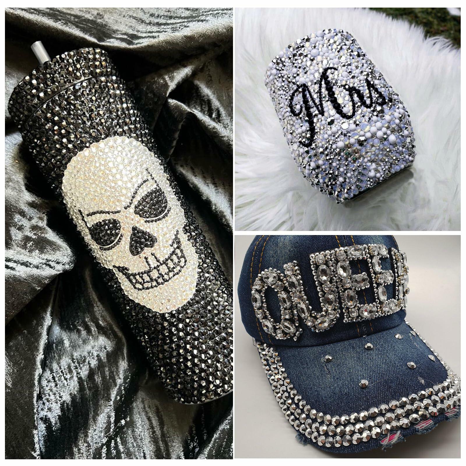 CLRDIVA 5000pcs 3MM Gold Yellow Round Resin Flatback Rhinestones