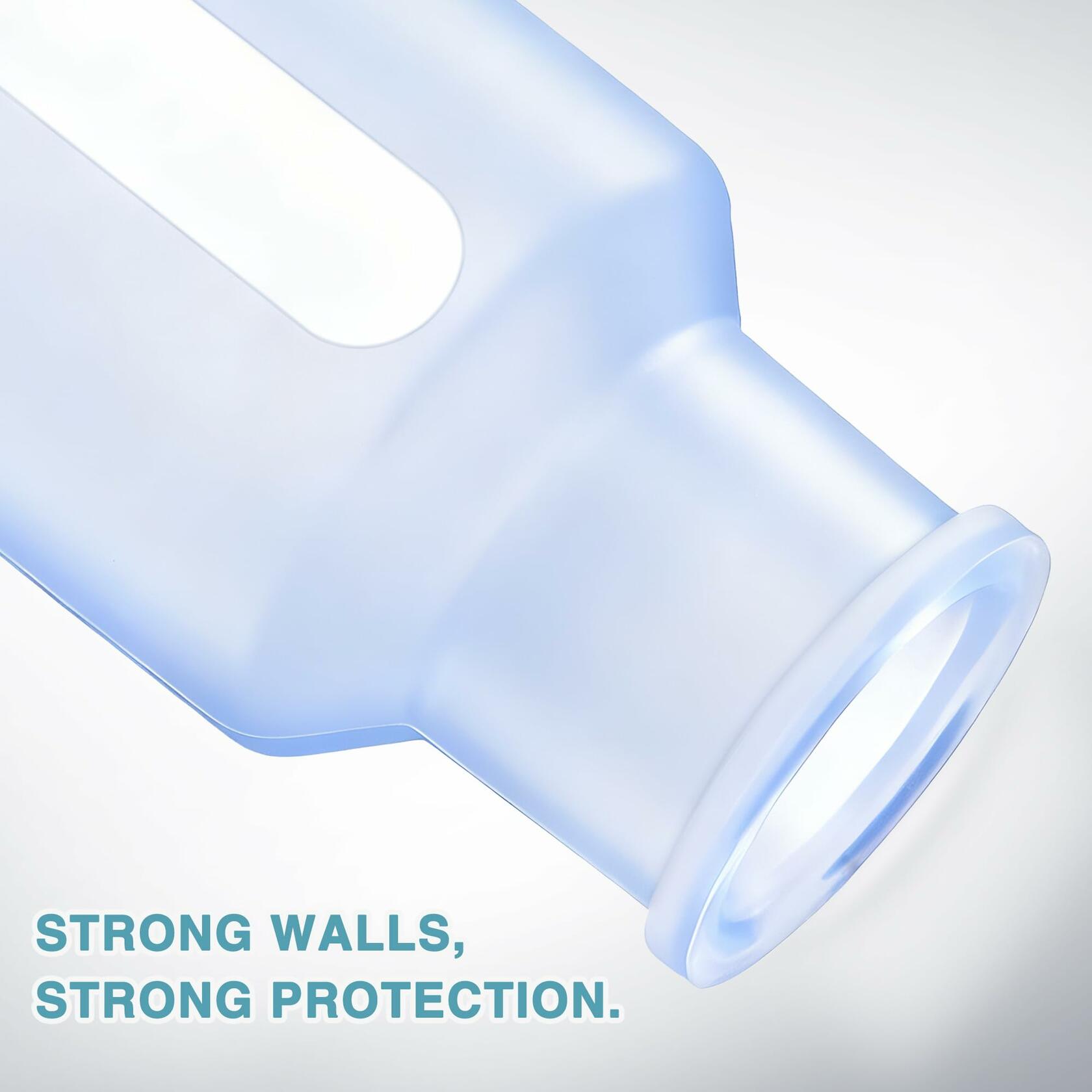 yahaa Travel Bottles for Toiletries 2oz 4 Pcs Blue Silicone Airplane Theme