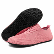 Oltyutc Women's Barefoot Minimalist Running Slip On Sneakers Pink Size 8.5