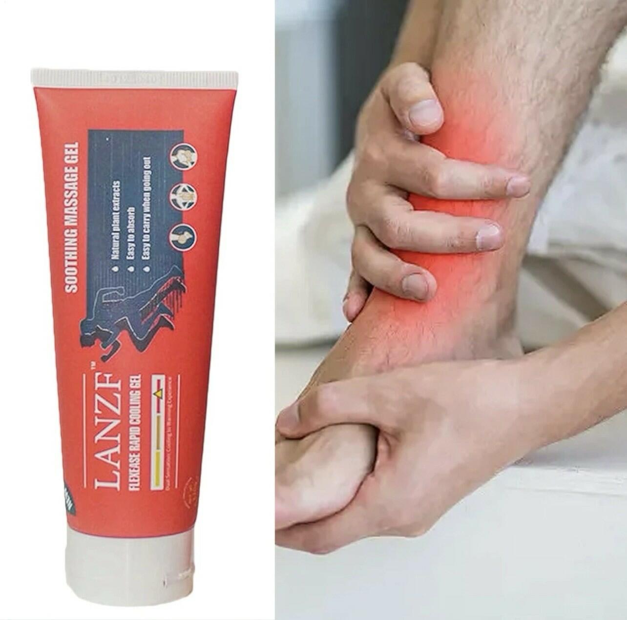 LANZF Joint Relief Massage Cream Rapid Muscle Cream 4.23oz Herbal Scent. EXP: 07/22/2028