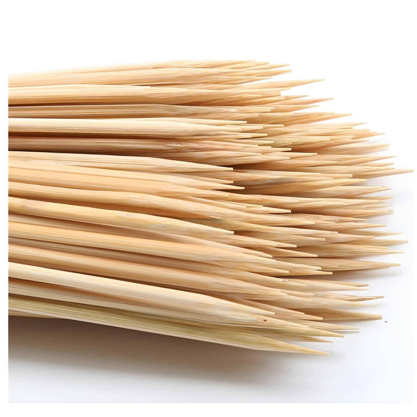 DTmasao 200PCS 8" Bamboo Skewers BBQ Kabob Grilling Kitchen Crafting