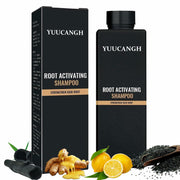 YUUCANGH 500ml Root Activator Shampoo Hair Growth Anti-Hair Loss Coily