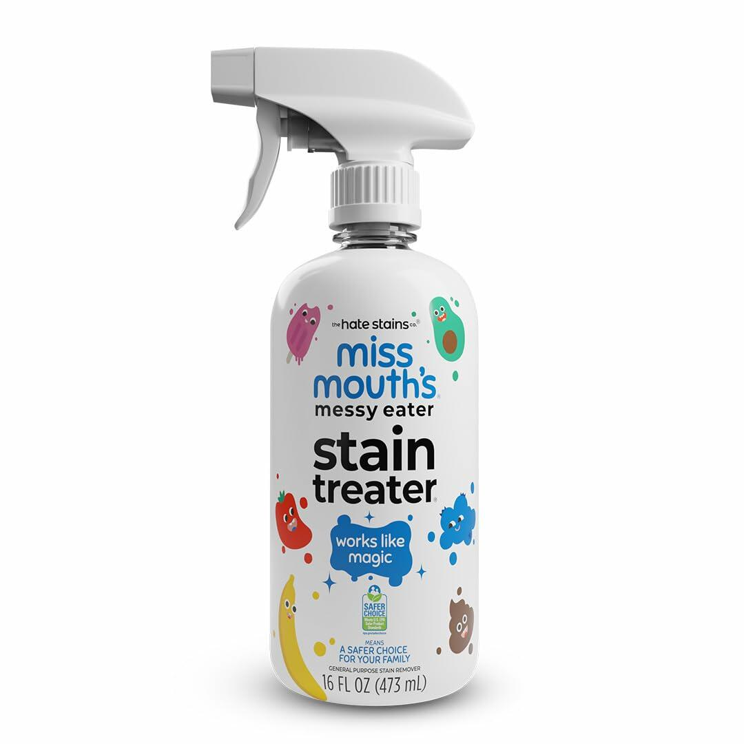 Miss Mouth's Messy Eater Stain Treater Spray 16oz Unscented Baby Essentials