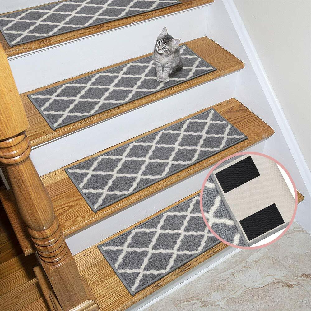 Melsan 1x4in Hook and Loop Strips Adhesive Black 15 Sets Strong Mounting Tape