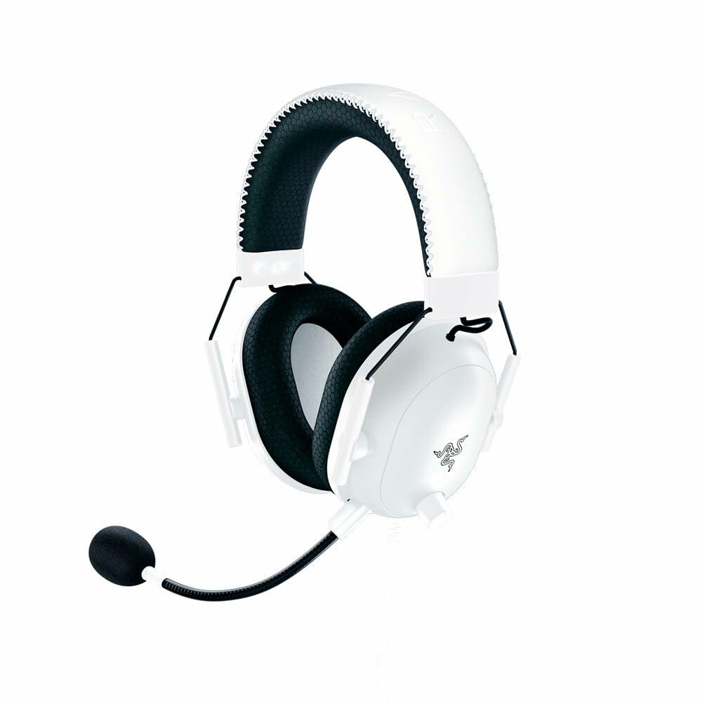Razer Blackshark V2 X Mercury White Wired Gaming Headset 7.1 Surround Sound